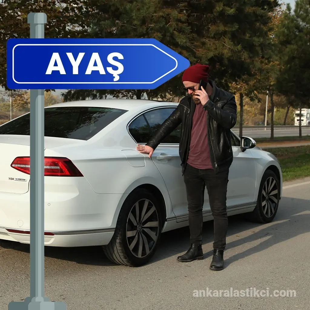 Sinanlı ve Oltan Yolu Üzerinde Profesyonel Lastik Tamiri - Ayaş Lastikçi